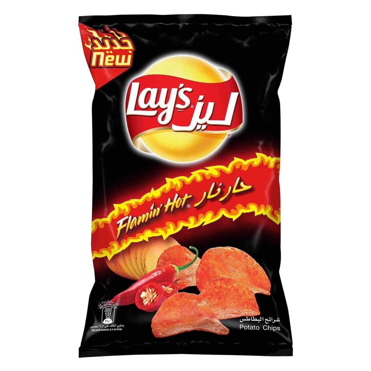 Lays Max Flamin Hot Chips 190G