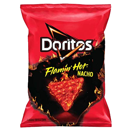 Doritos Flamin Hot Nacho Tortilla Chips - 311g | Imported | Jumbo pack