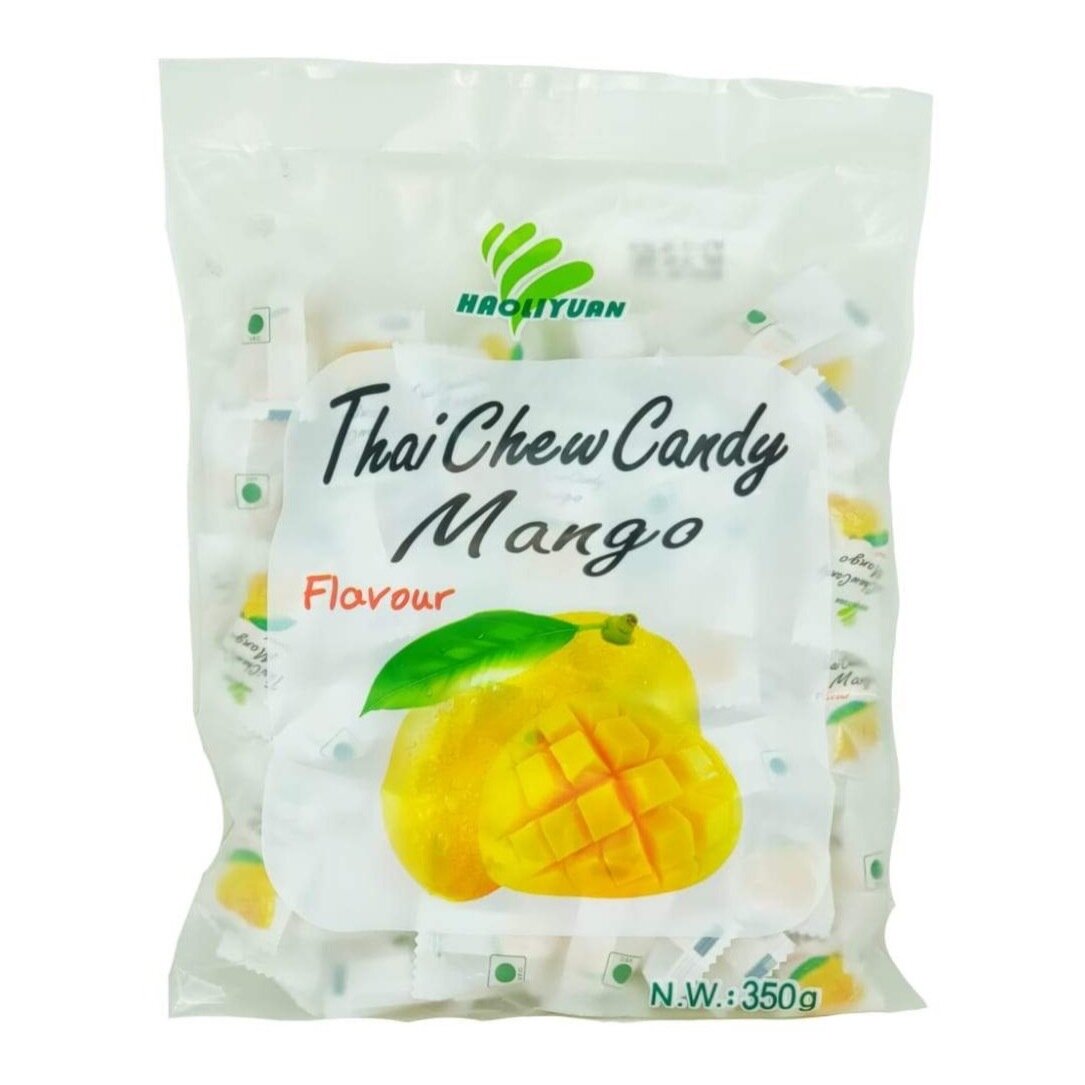 Haoliyuan Thai Chew Candy 350G - Mango (Pack Of 2)