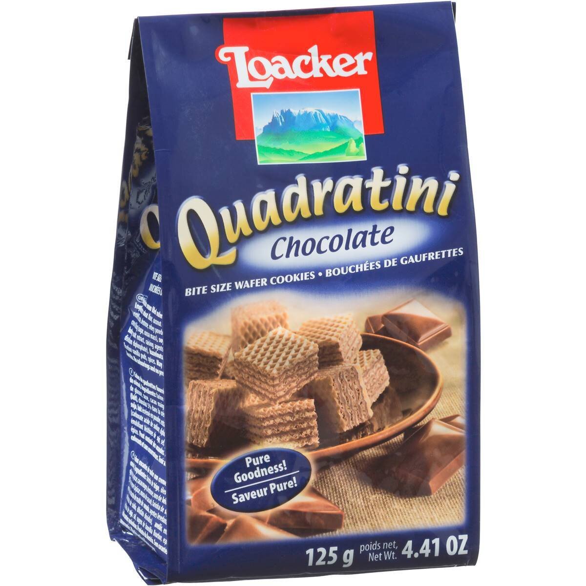 Loacker Quadratini Chocolate 125G