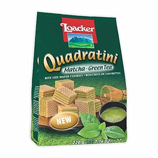 Loacker Quadratini Matcha Green Tea 220G