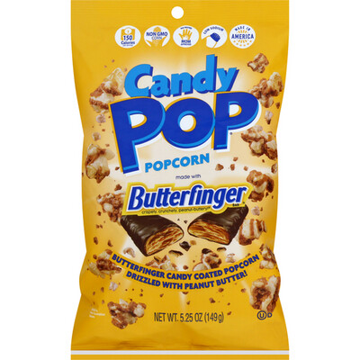 Candy Pop Popcorn - Nutter Butter Flavoured  28g