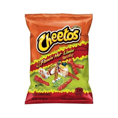Cheetos Flaming Hot Limon Crunchy 205g