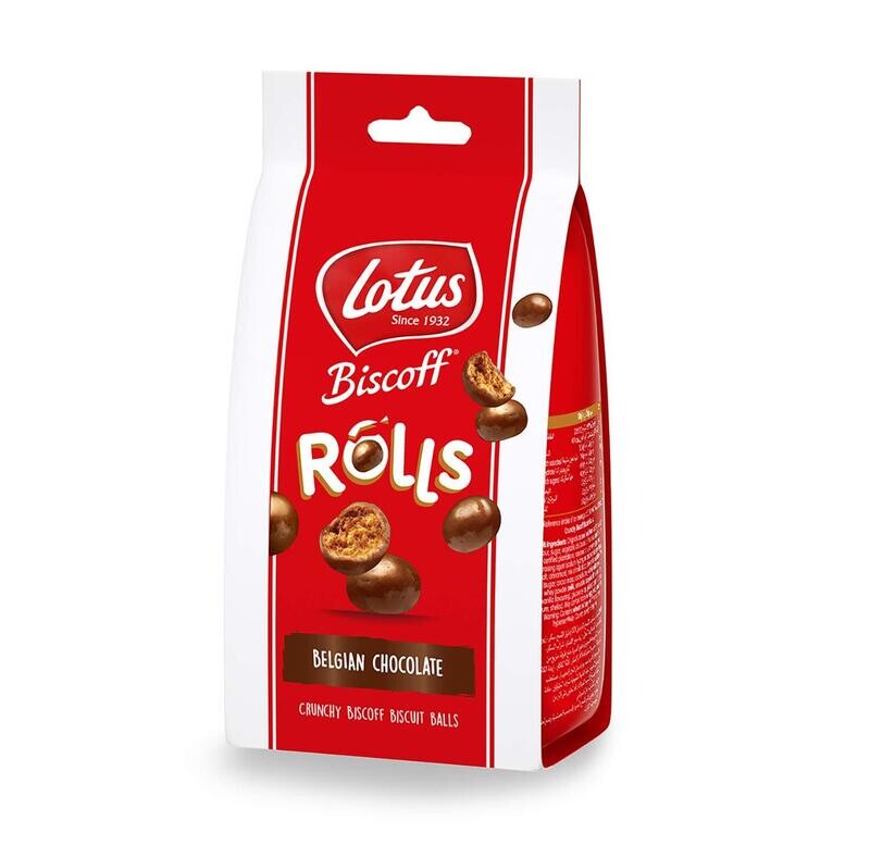 Lotus Biscoff Belgian ChocOlate Rolls - 150G