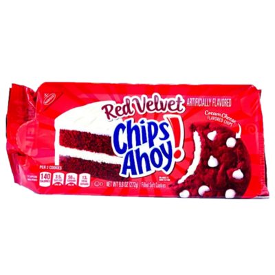 Chips Ahoy! Red Velvet Filled Soft Cookies - 272g | | Imported