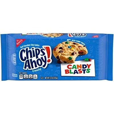 Chips Ahoy! Candy Blasts Chocolate Chip Cookies - 351g