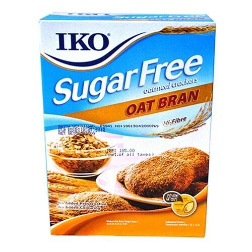 Iko Sugar Free Oat Crackers 200g  | Imported from Malaysia