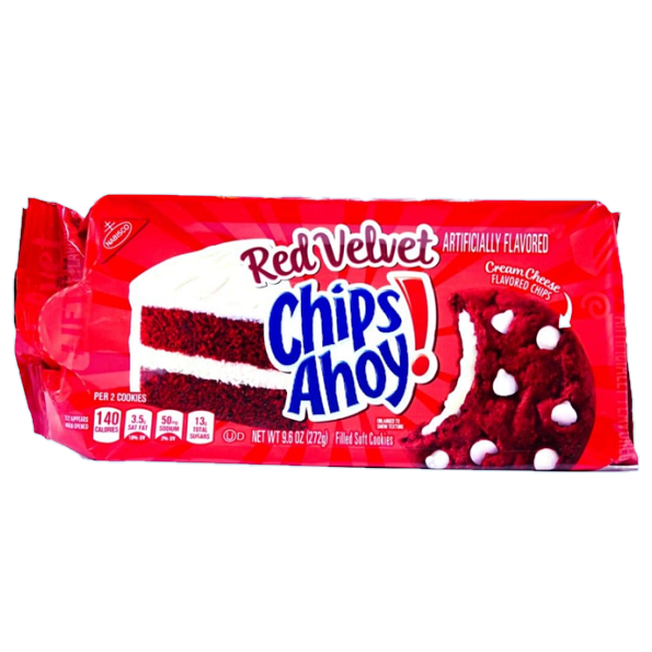Chips Ahoy! Red Velvet Filled Soft Cookies - 272g