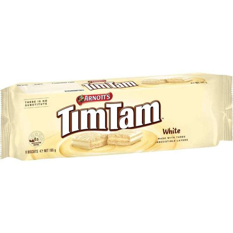 Tim Tam Australia White Biscuits 165g | Free Delivery | Breakage-Proof Packing | Same-Day Dispatch | Imported From Australia
