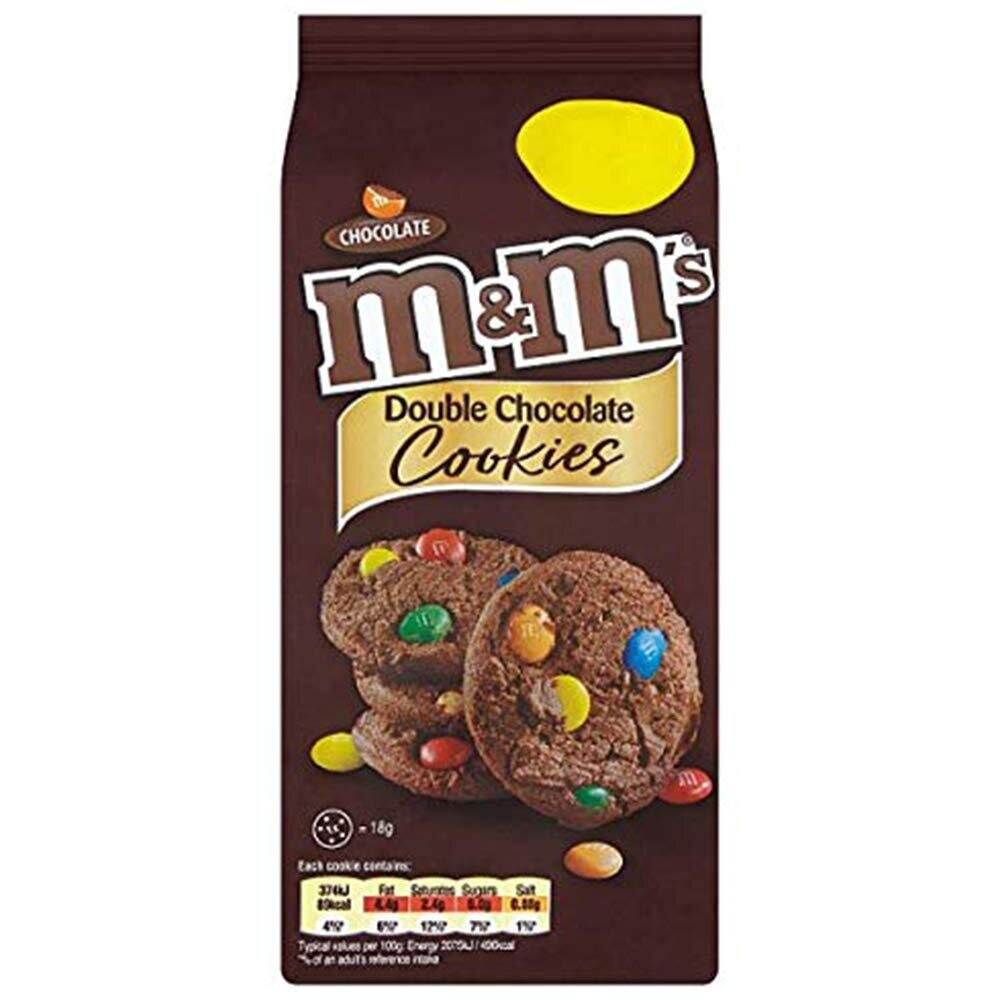 M&M Double Chocolate Cookies 180g | Break-Proof Packing