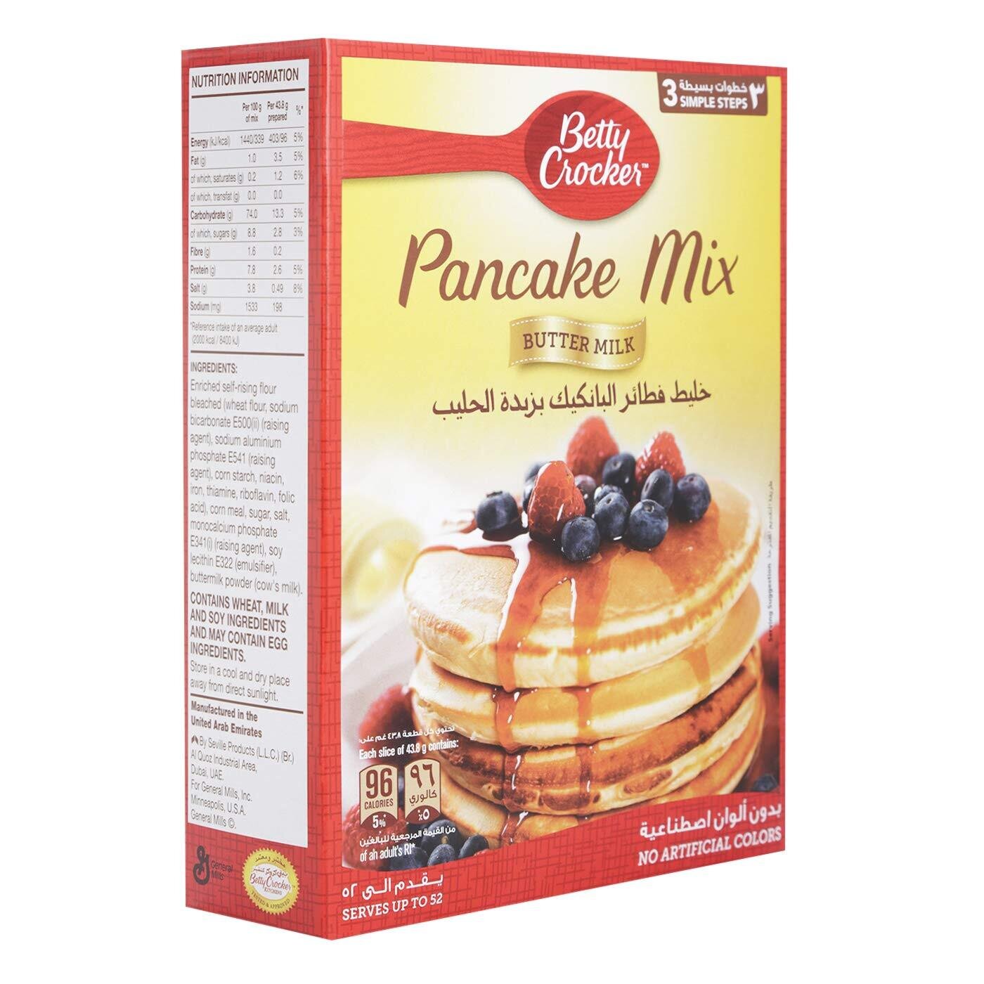 Betty Crocker Pancake Mix Butte Milk