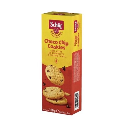 Schar Choco Chip Cookies Gluten Free 125G