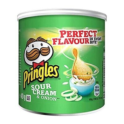 Pringles - Pop &amp; Go - Sour Cream &amp; Onion 40G