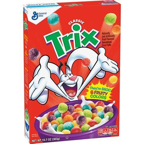 General Mills Trix Classic Cereal 303G