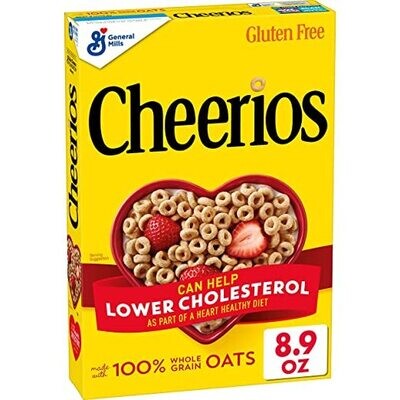 General Mills Cheerios 100% Whole Grain Oats Cereal 252G | Imported | Made in USA