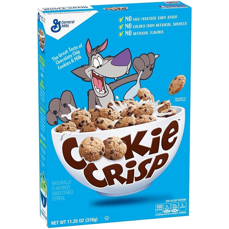 General Mills Cookie Crisp Cereal (USA Imported) - Crispy Cookie Bites