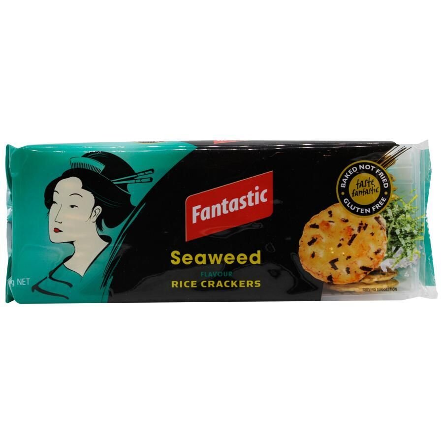 Fantastic Seaweed Rice Crackers 100g