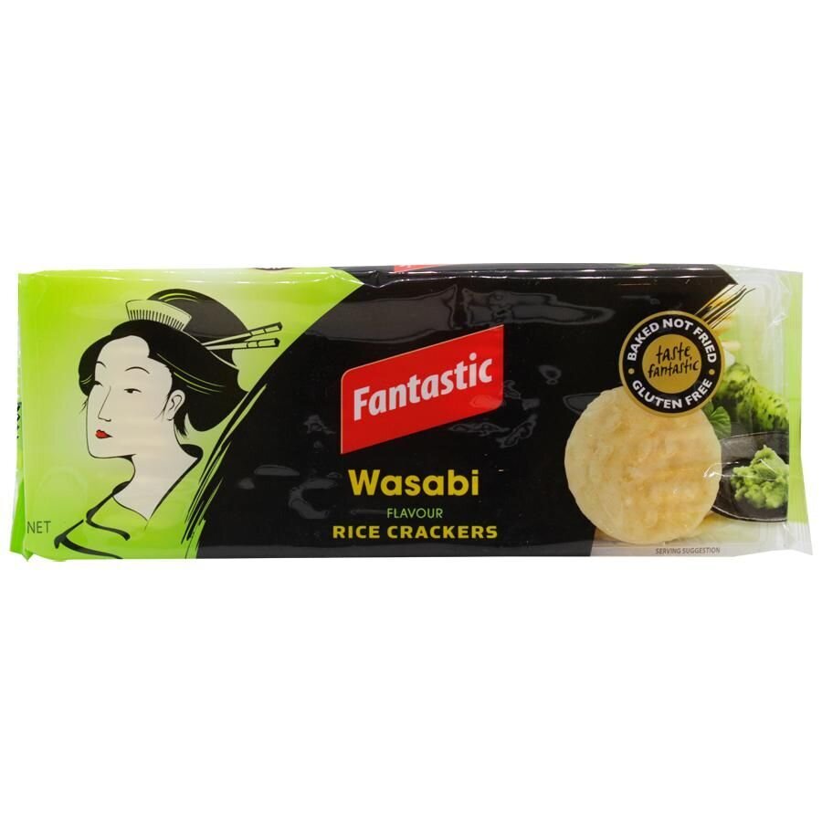Fantastic - Wasabi Rice Crackers 100g