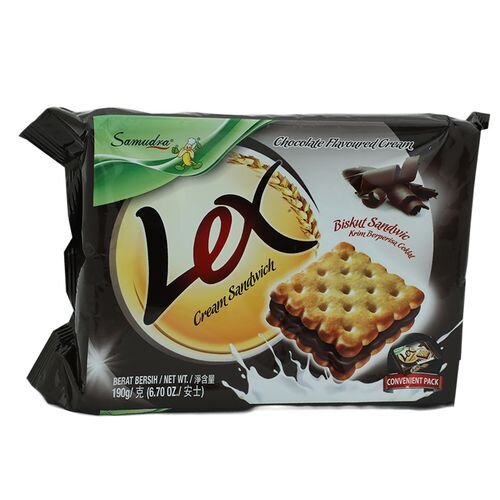 Lex Cream Sandwich Biscuits - Choco Flavour 152g