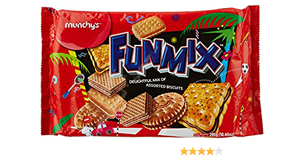 Munchy&#39;s Funmix Biscuits 295g