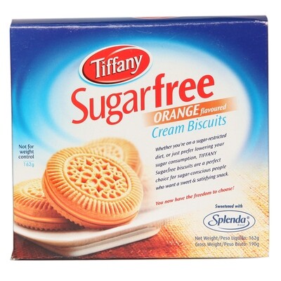 Tiffany Sugar free Orange Cream Biscuit 162g