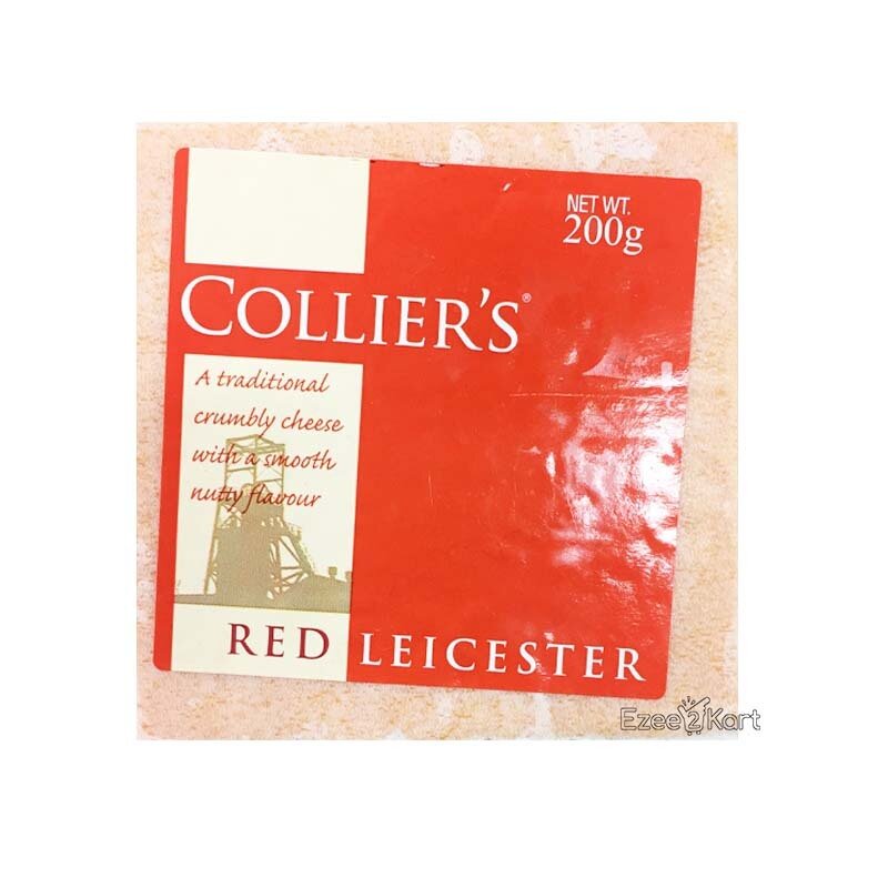 Collier's - Red Leicester 200G | Imported Cheese 