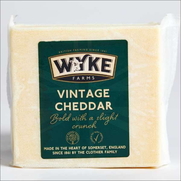 Wyke Farms - Vintage Cheddar from UK 200g Cheese | Imported