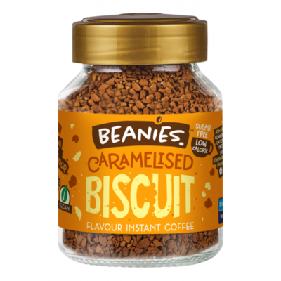 BEANIES CARAMELISED BISCUIT INSTANT COFFEE 50G
