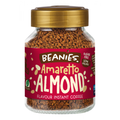 Beanies Amaretto Almond Coffee INSTANT COFFEE 50G