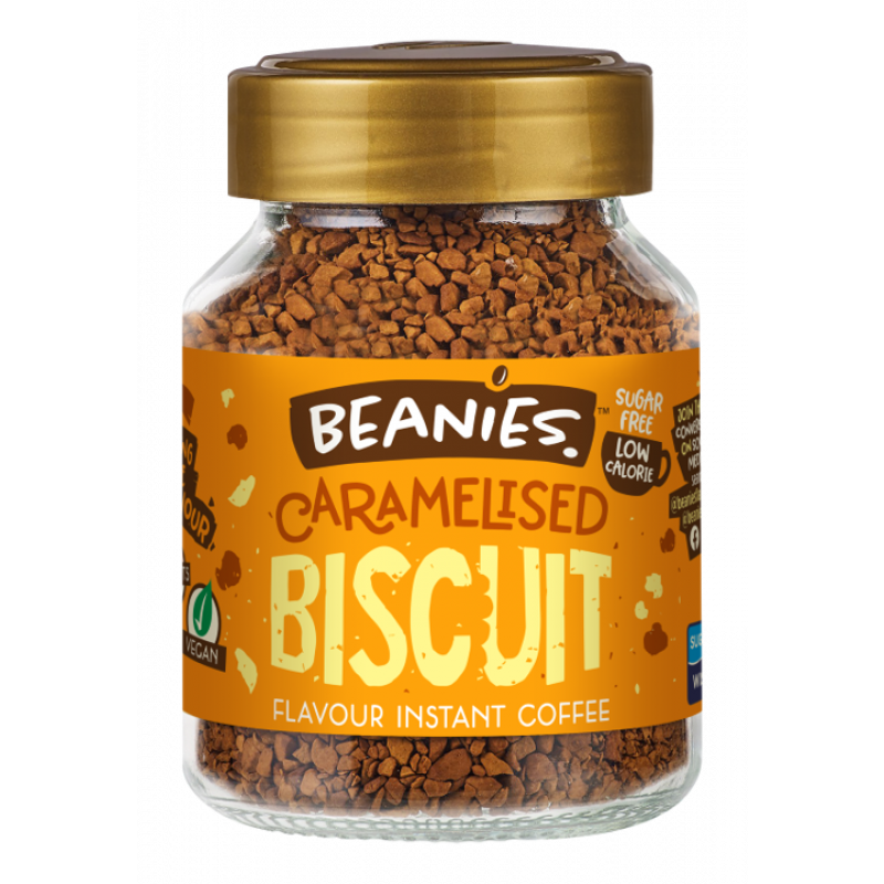 BEANIES CARAMELISED BISCUIT INSTANT COFFEE 50G