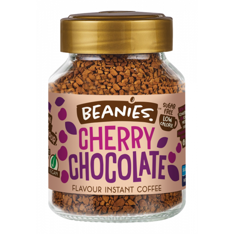 BEANIES CHERRY CHOCOLATE INSTANT COFFEE 50G