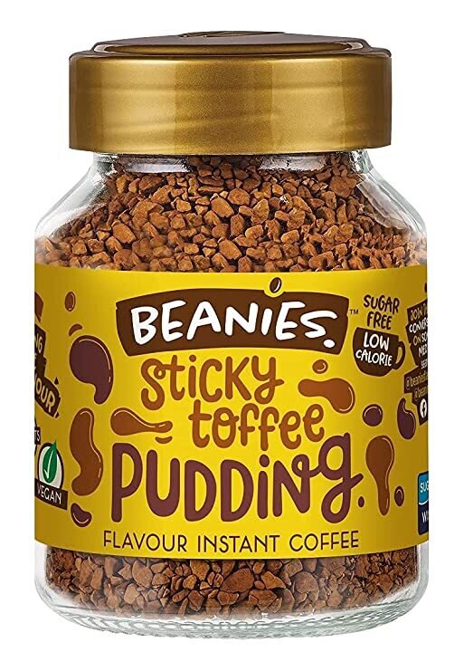 Beanies Sticky Toffee Pudding INSTANT COFFEE 50G