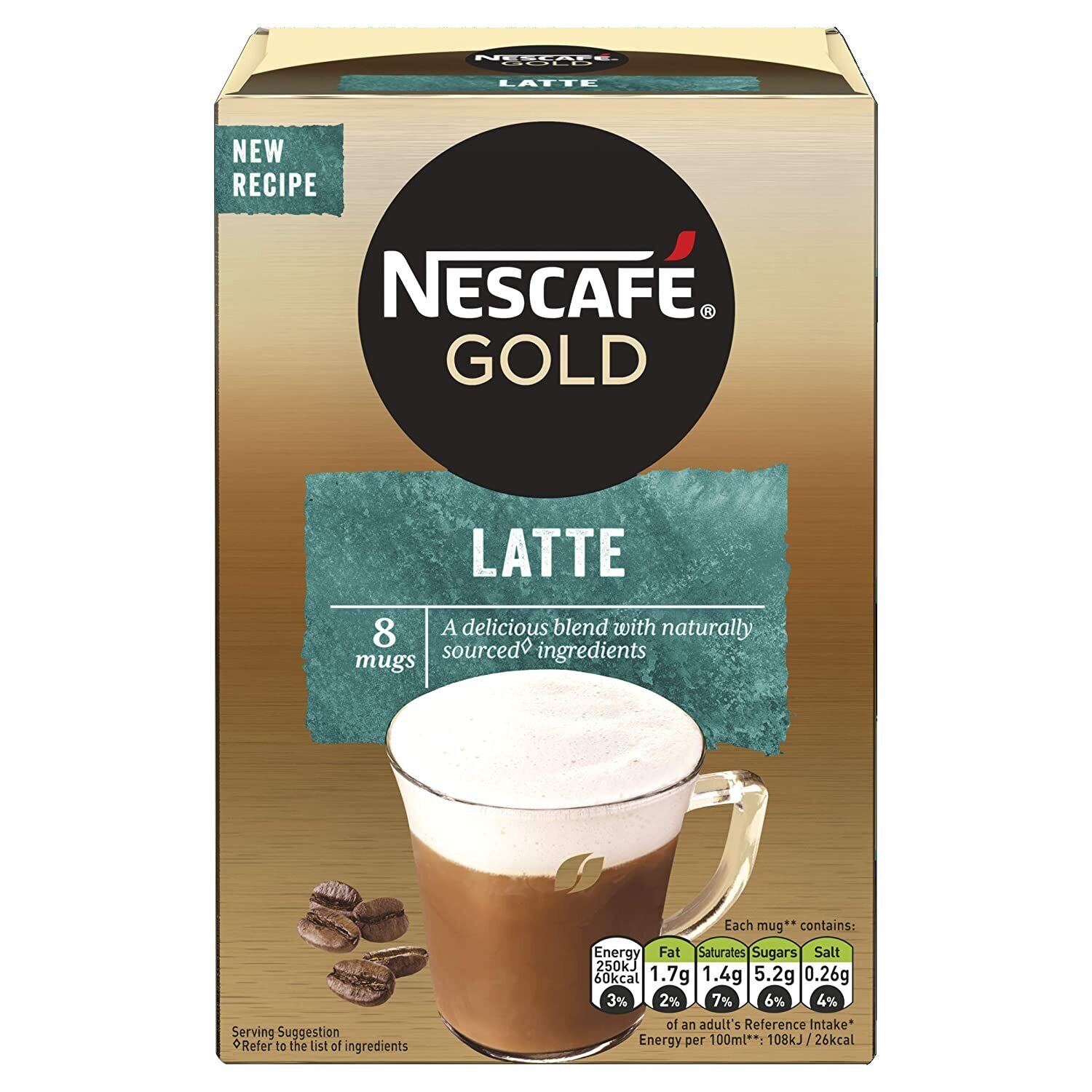Nescafe Gold Latte coffee - 124G