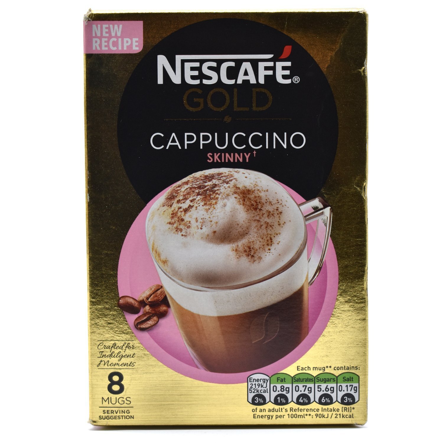 Nescafe Gold- Cappuccino Skinny Imported ( 8 Pouch)