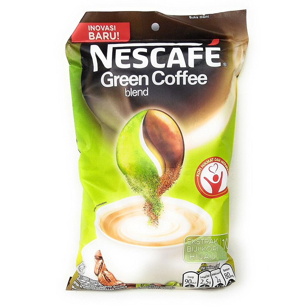 Nescafe Green Coffee Blend 10 Sachet