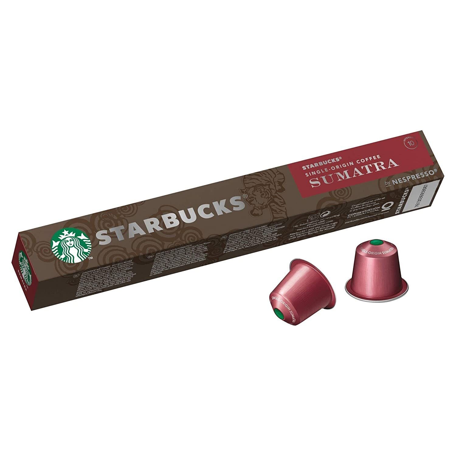 Nespresso Starbucks Sumatra 10 Pods