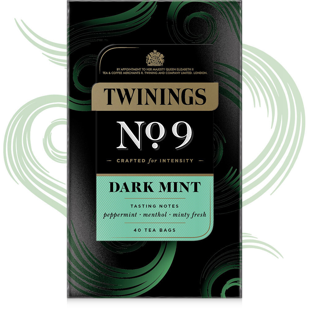Twinings- No.9 Dark Mint Tea Bags 40g