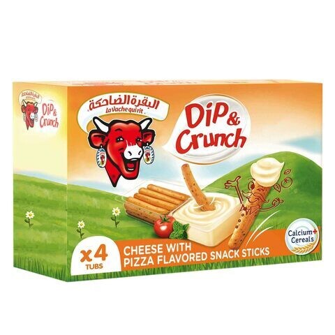 Laughing Cow Dip &amp; Crunch - Pizza Breadsticks 140G