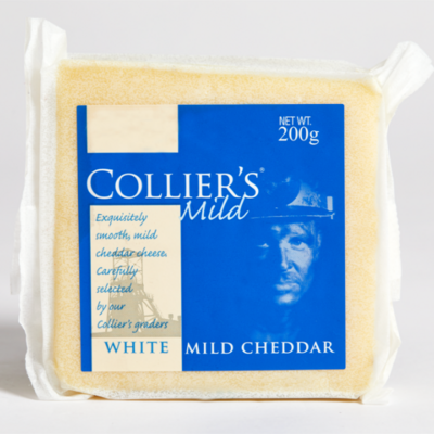 Collier's- Mild  White Cheddar (200G)