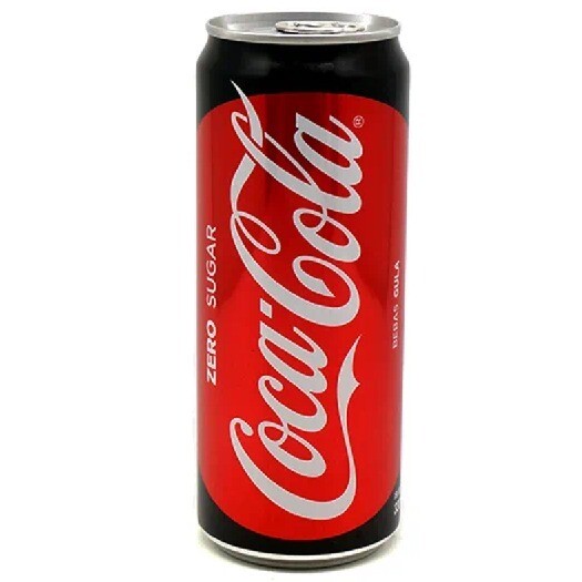 Cococola Bebas Gula 0 Sugar 330Ml