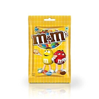 M&amp;M&#39;s Peanut Coated With Milk Chocolate, 100 G