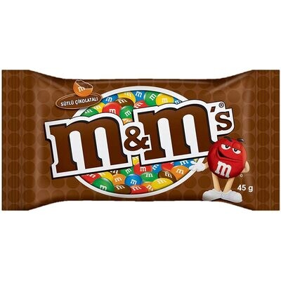 M&amp;M&#39;s Chocolate Bag 45G