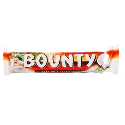 Bounty Dark Pour Chocolate (57g) - Rich &amp; Creamy Dark Chocolate with Coconut | Imported