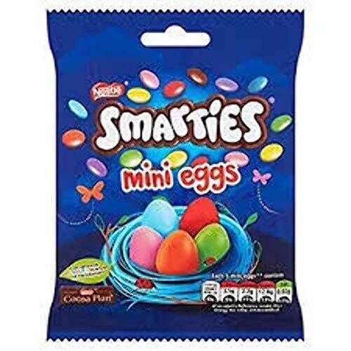 Nestle Smarties Mini Eggs Chocolate - 90g (Imported) - Easter Special