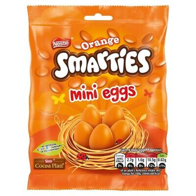 Nestle Orange Smarties Mini Eggs