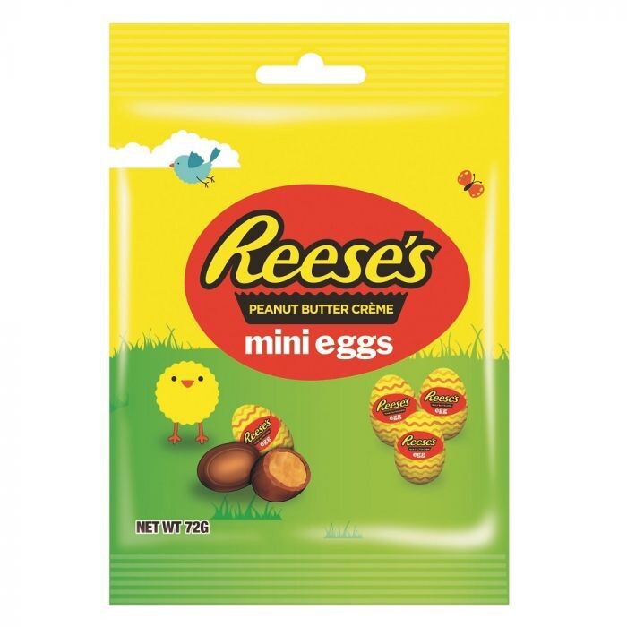 Reese&#39;s Peanut Butter Creme Mini Eggs - 72g | Imported