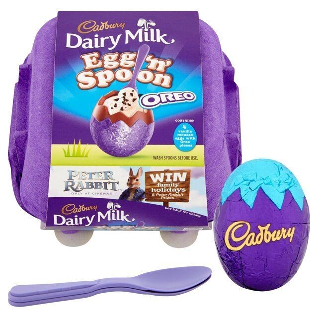 Cadbury Dairy Milk Oreo Egg n Spoon - 136g | Melt-Proof Packing