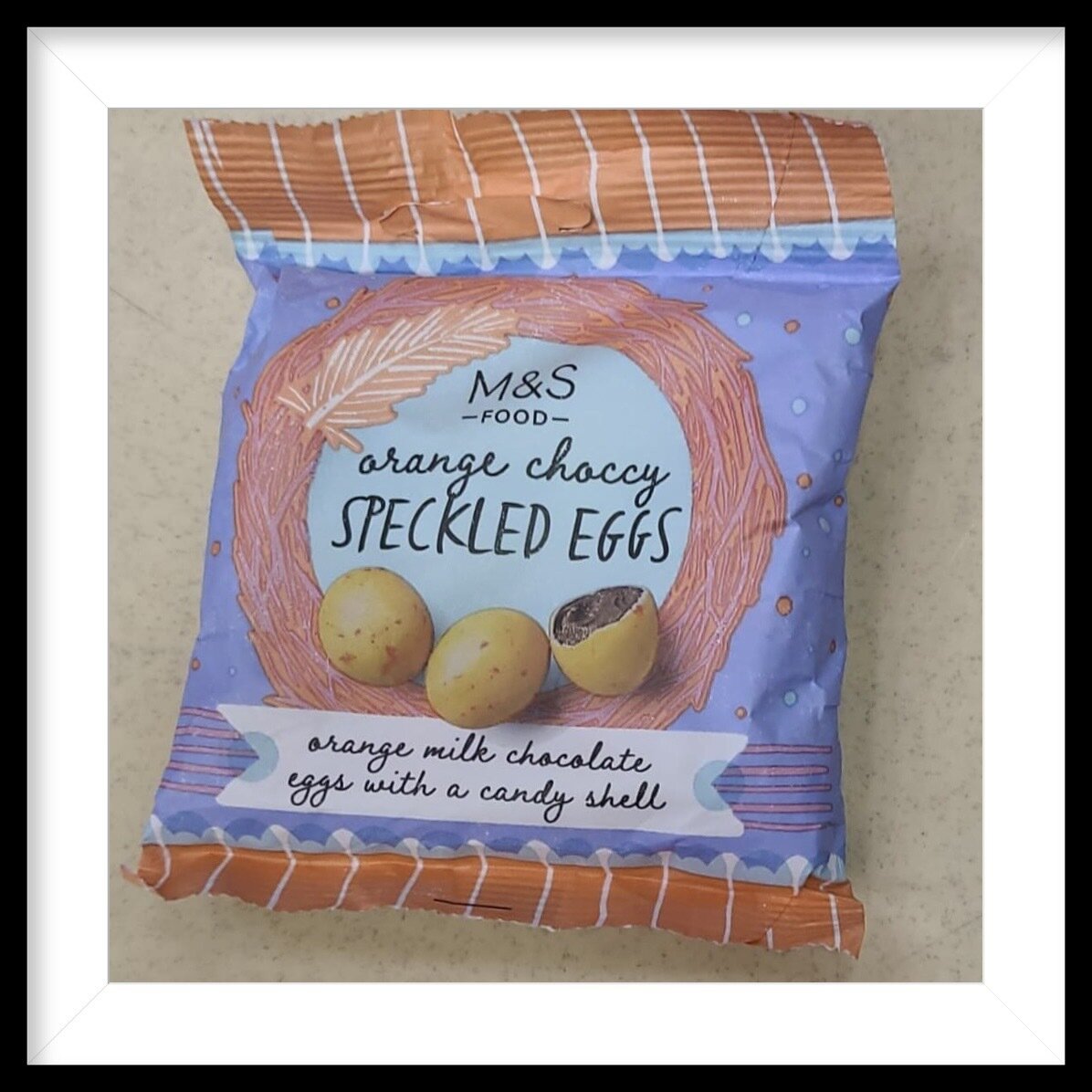 M&S Orange Choccy Speckled Eggs
