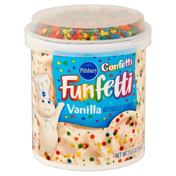 Pillsbury Confetti FunFetti Vannila - 453g