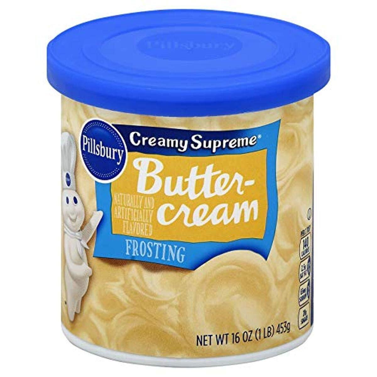 Pillsbury Butter Cream Creamy Supreme Frosting - 453g